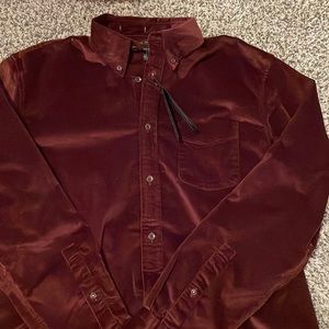 NWT men’s corduroy button down from Banana Republic